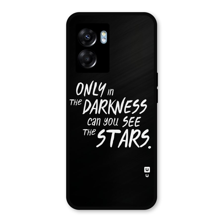 Darkness and the Stars Metal Back Case for Realme Narzo 50 5G