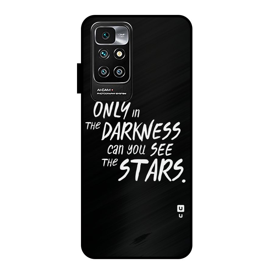 Darkness and the Stars Metal Back Case for Redmi 10 Prime