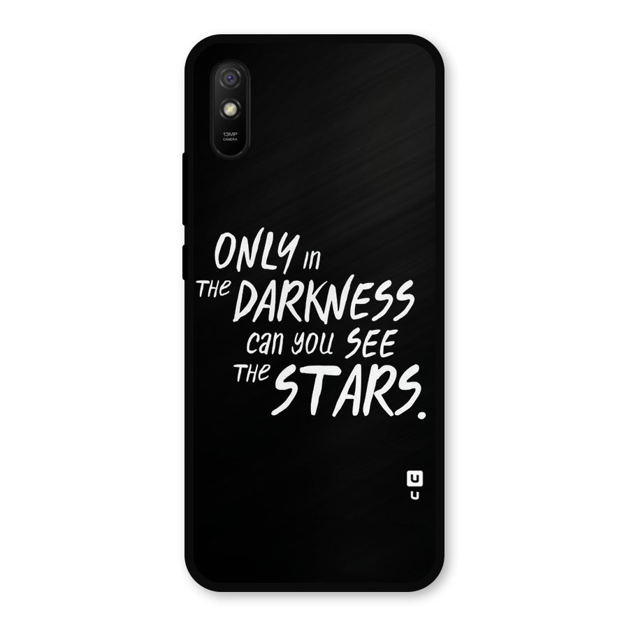 Darkness and the Stars Metal Back Case for Redmi 9i