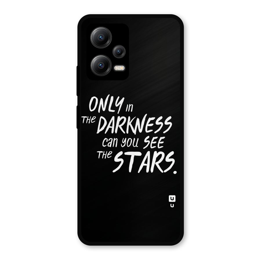 Darkness and the Stars Metal Back Case for Redmi Note 12 5G