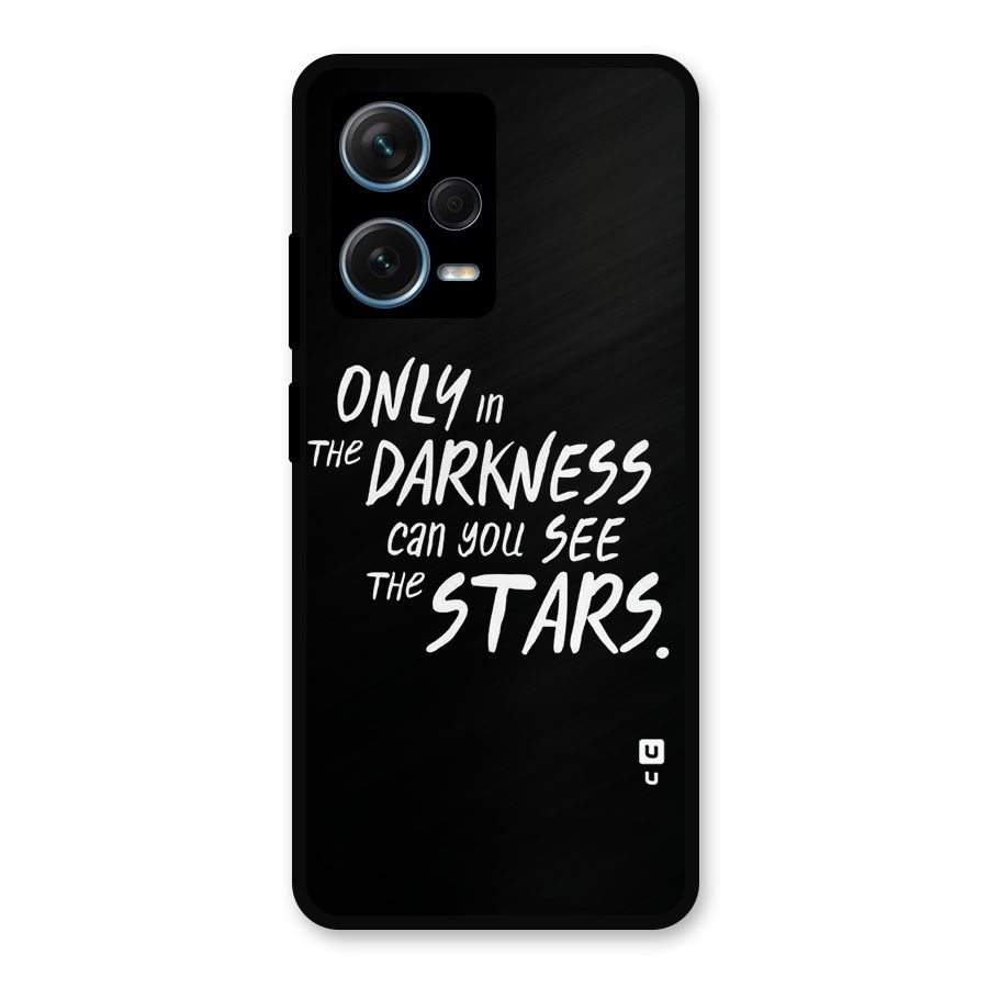 Darkness and the Stars Metal Back Case for Redmi Note 12 Pro Plus 5G