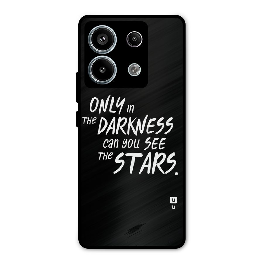 Darkness and the Stars Metal Back Case for Redmi Note 13 Pro 5G