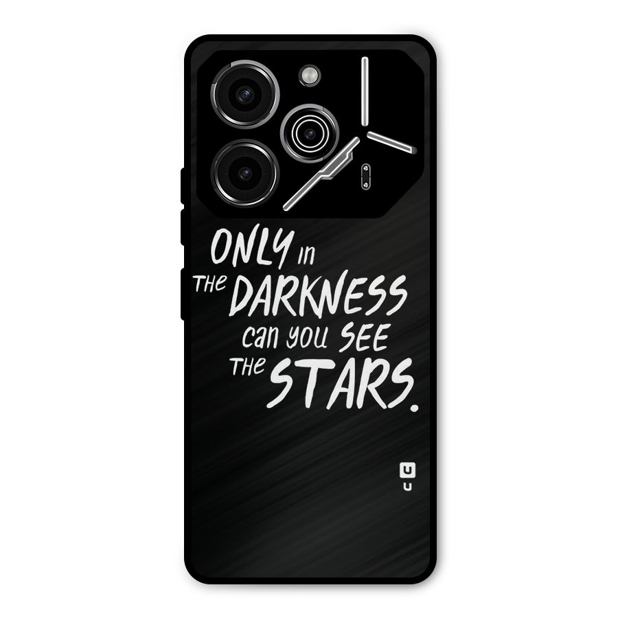 Darkness and the Stars Metal Back Case for Tecno Pova 6 Pro