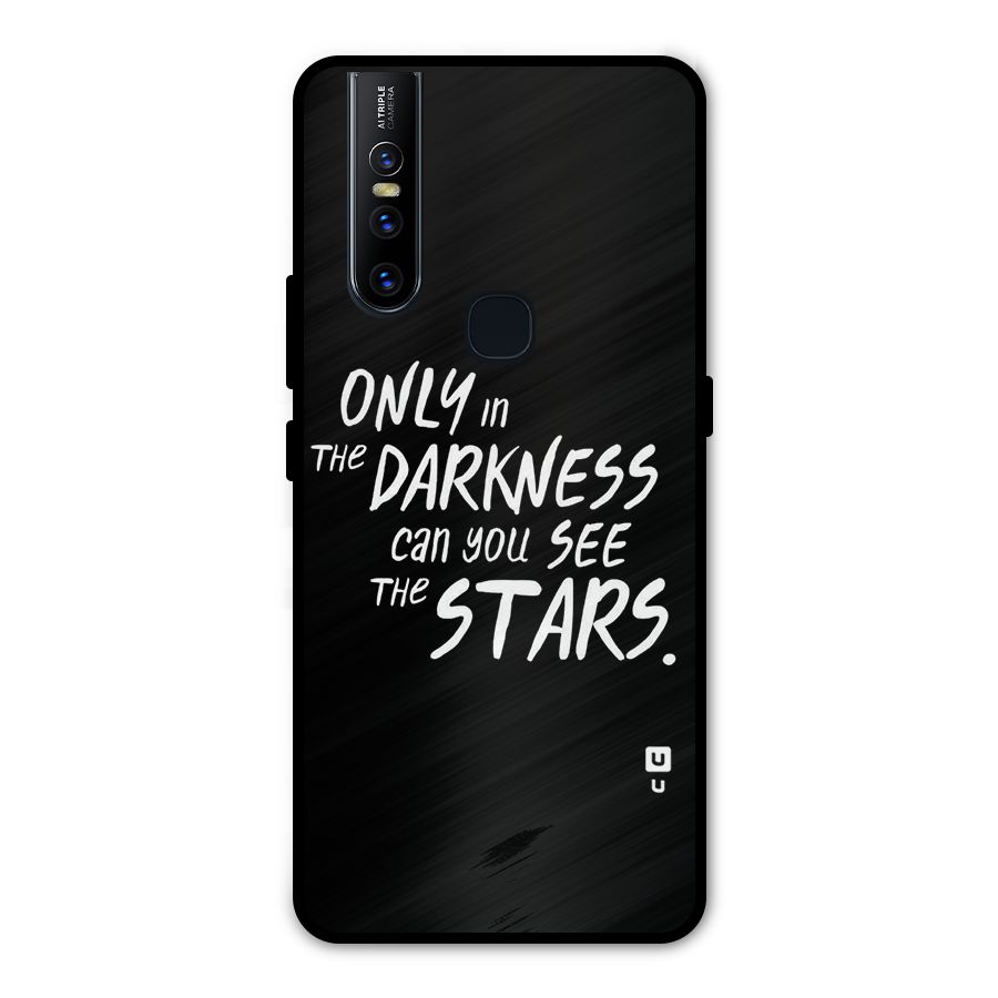 Darkness and the Stars Metal Back Case for Vivo V15