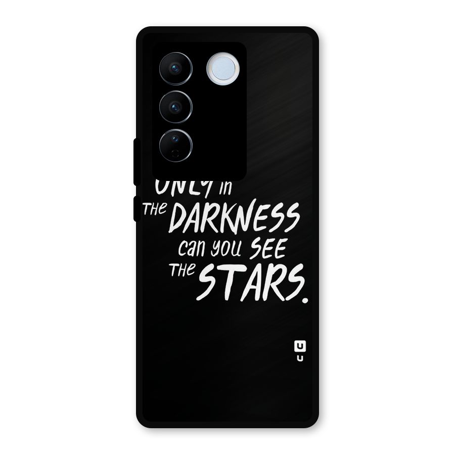 Darkness and the Stars Metal Back Case for Vivo V27
