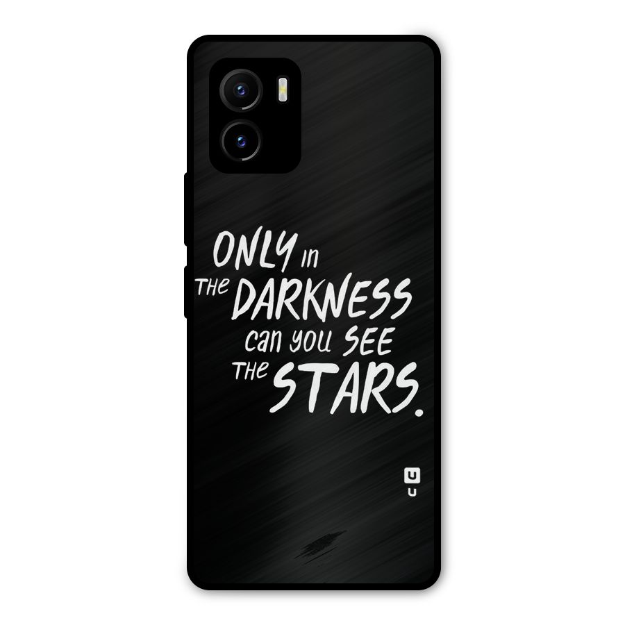 Darkness and the Stars Metal Back Case for Vivo Y15s