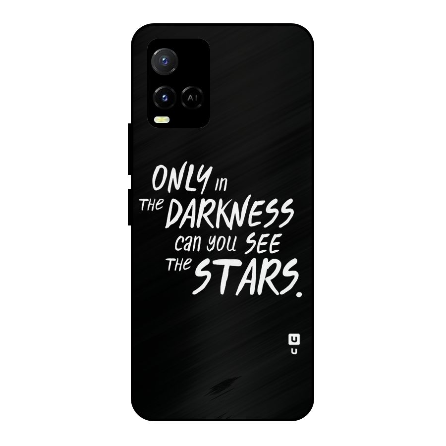 Darkness and the Stars Metal Back Case for Vivo Y21T