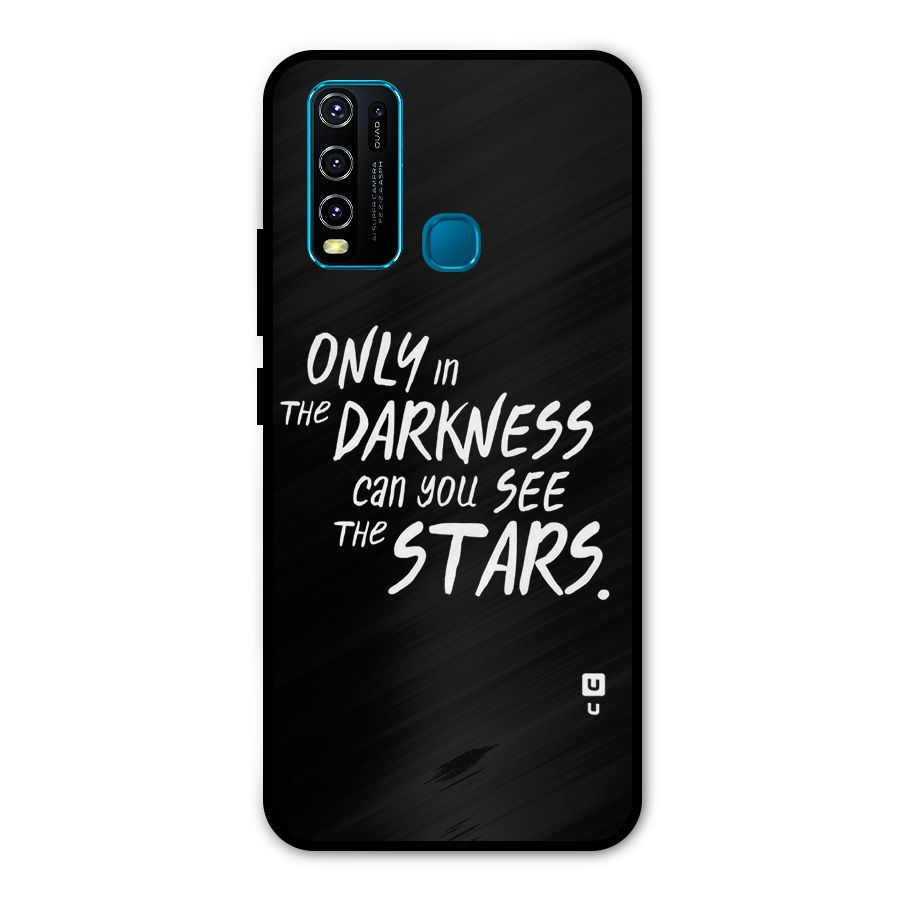 Darkness and the Stars Metal Back Case for Vivo Y30