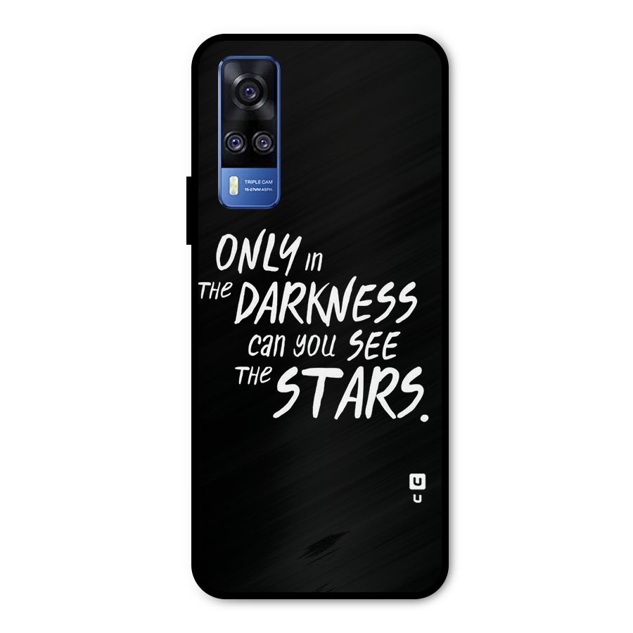Darkness and the Stars Metal Back Case for Vivo Y51A