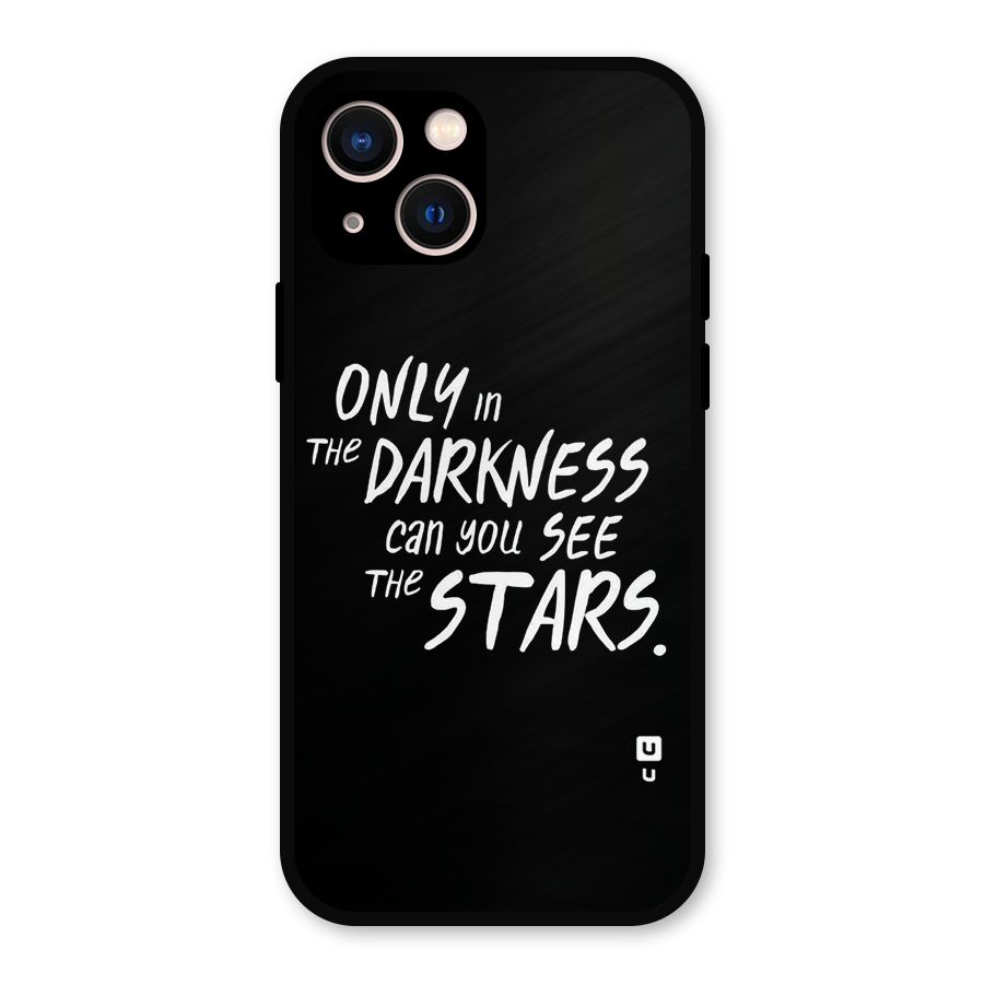 Darkness and the Stars Metal Back Case for iPhone 13