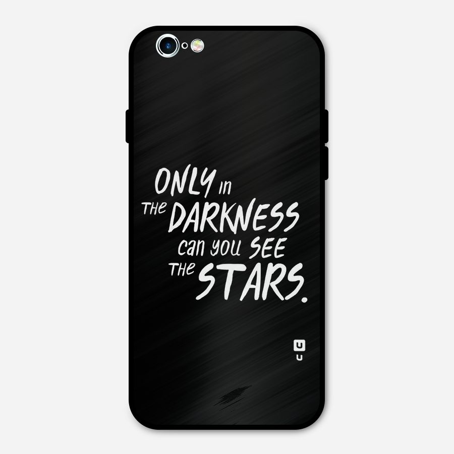 Darkness and the Stars Metal Back Case for iPhone 6 6s