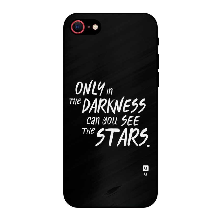 Darkness and the Stars Metal Back Case for iPhone 7