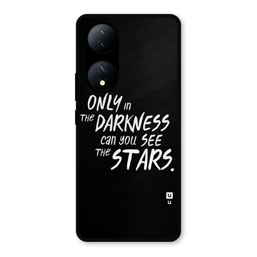 Darkness and the Stars Metal Back Case for iQOO Z7s