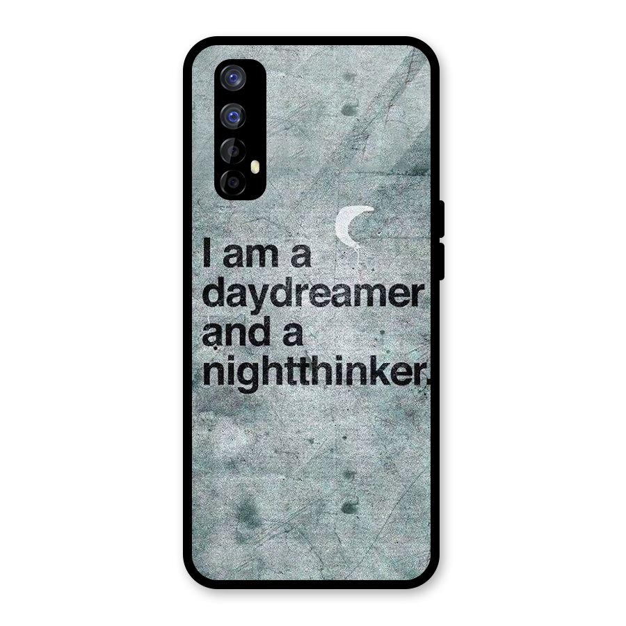 Day Dreamer Night Thinker Glass Back Case for Realme Narzo 20 Pro