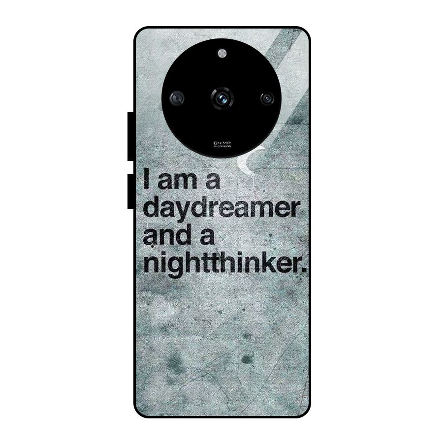 Day Dreamer Night Thinker Glass Back Case for Realme Narzo 60 5G