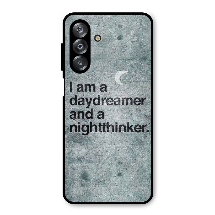 Day Dreamer Night Thinker Metal Back Case for Galaxy A26