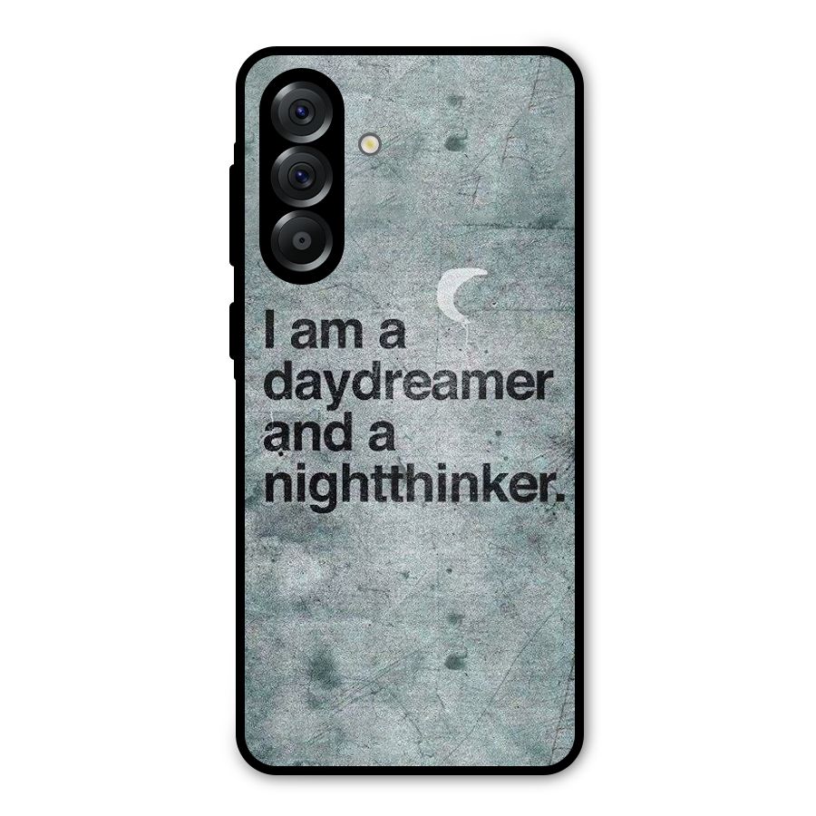 Day Dreamer Night Thinker Metal Back Case for Galaxy A56