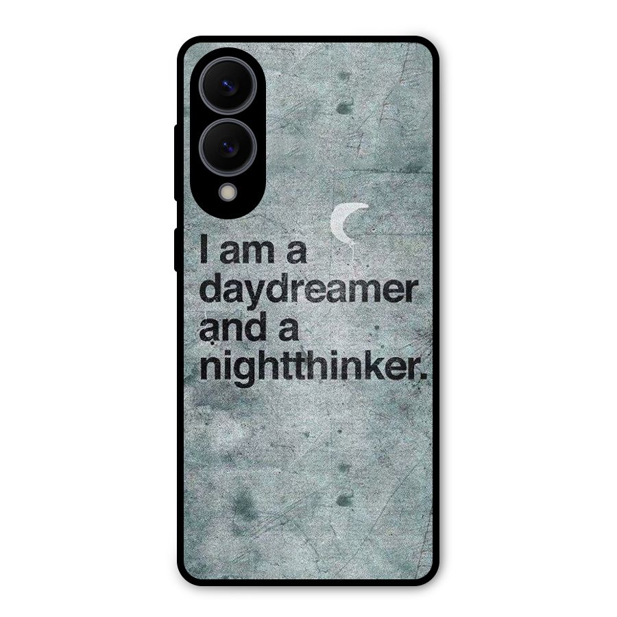 Day Dreamer Night Thinker Metal Back Case for Galaxy S25 Edge
