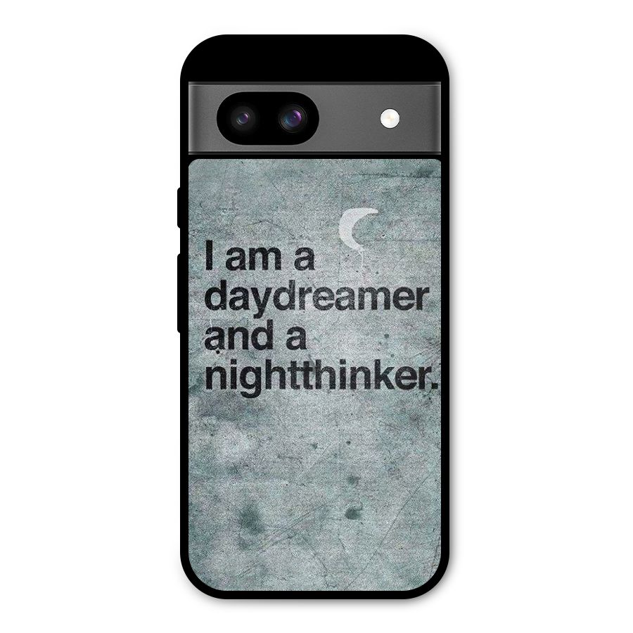 Day Dreamer Night Thinker Metal Back Case for Google Pixel 8a