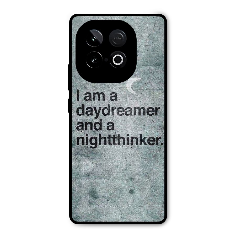 Day Dreamer Night Thinker Metal Back Case for iQOO Neo 10