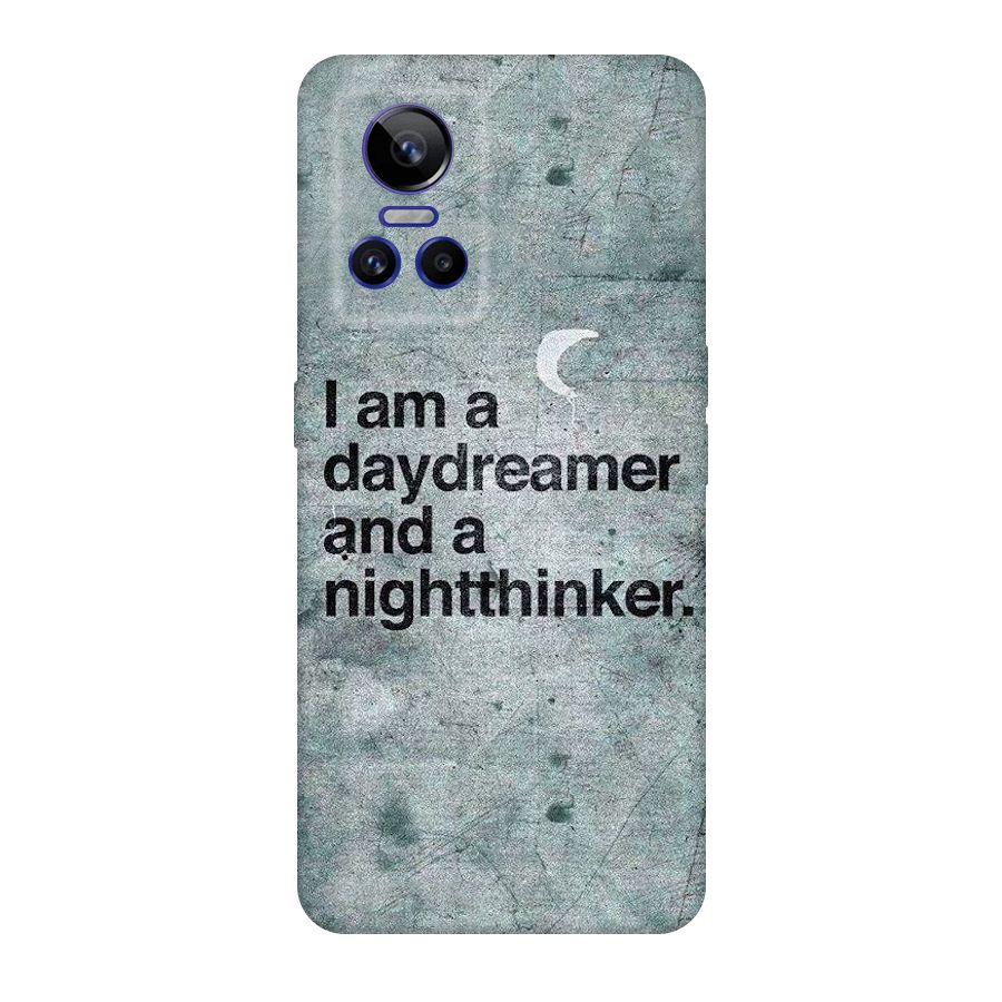 Day Dreamer Night Thinker Original Polycarbonate Back Case for Realme GT Neo 3