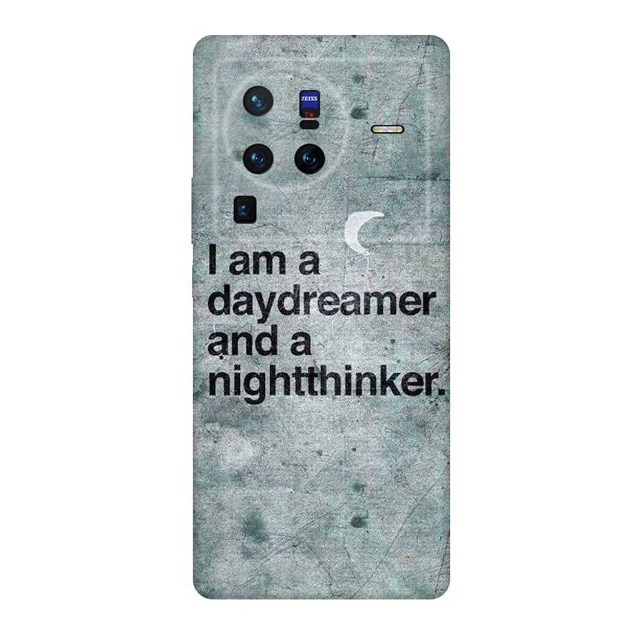 Day Dreamer Night Thinker Original Polycarbonate Back Case for Vivo X80