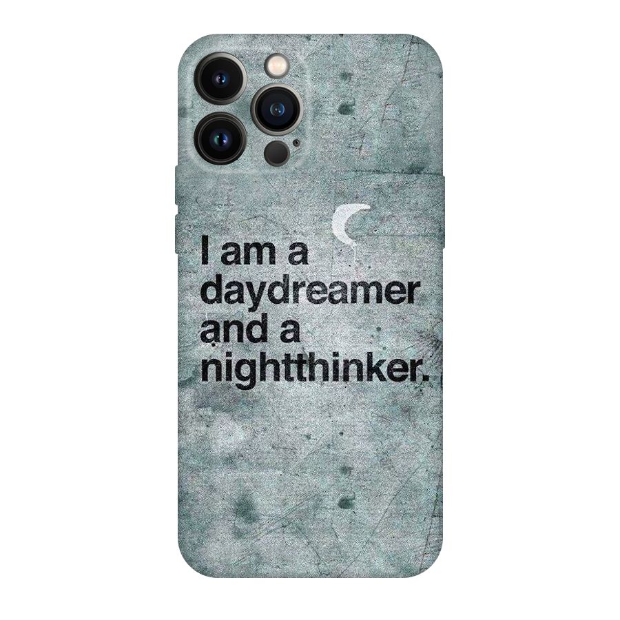 Day Dreamer Night Thinker Original Polycarbonate Back Case for iPhone 13 Pro Max