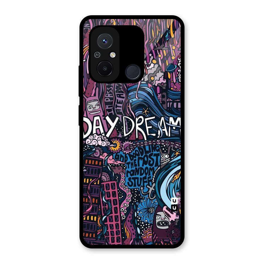 Daydream Design Glass Back Case for Redmi 12C