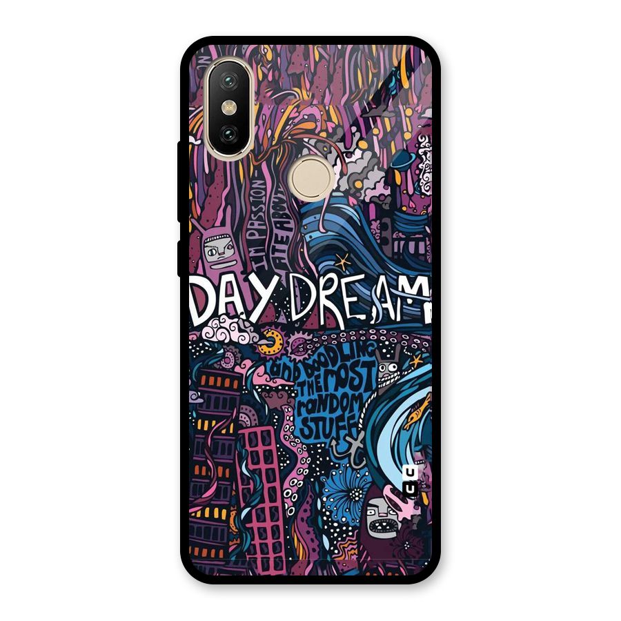 Daydream Design Glass Back Case for Redmi A1