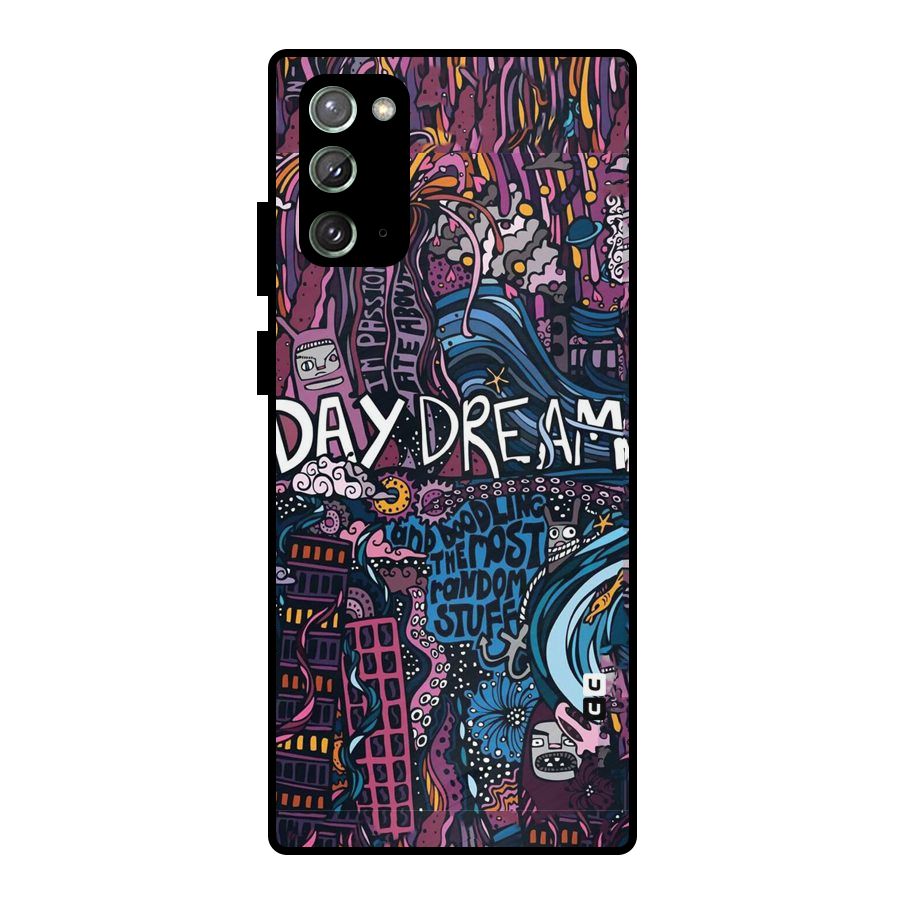 Daydream Design Metal Back Case for Galaxy Note 20