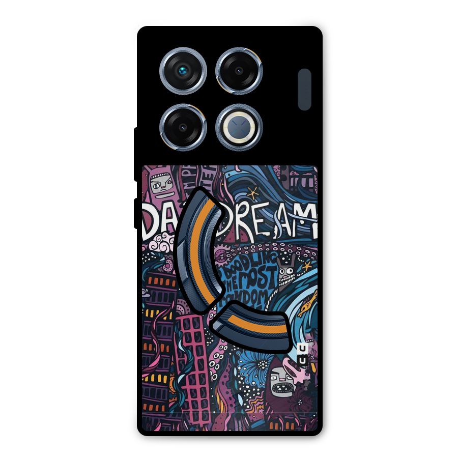 Daydream Design Metal Back Case for Infinix GT 20 Pro