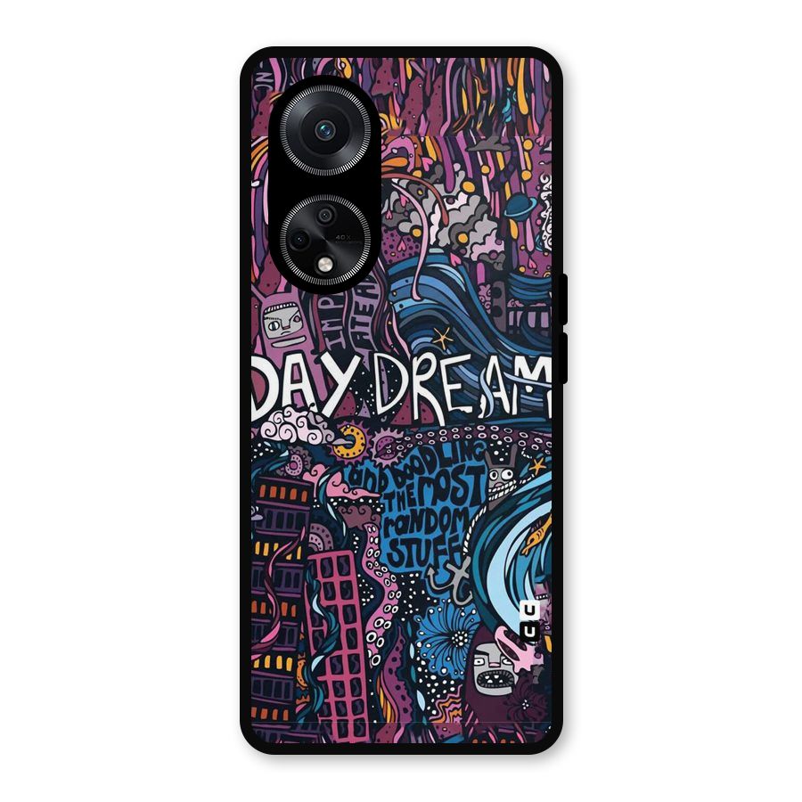 Daydream Design Metal Back Case for Oppo F23