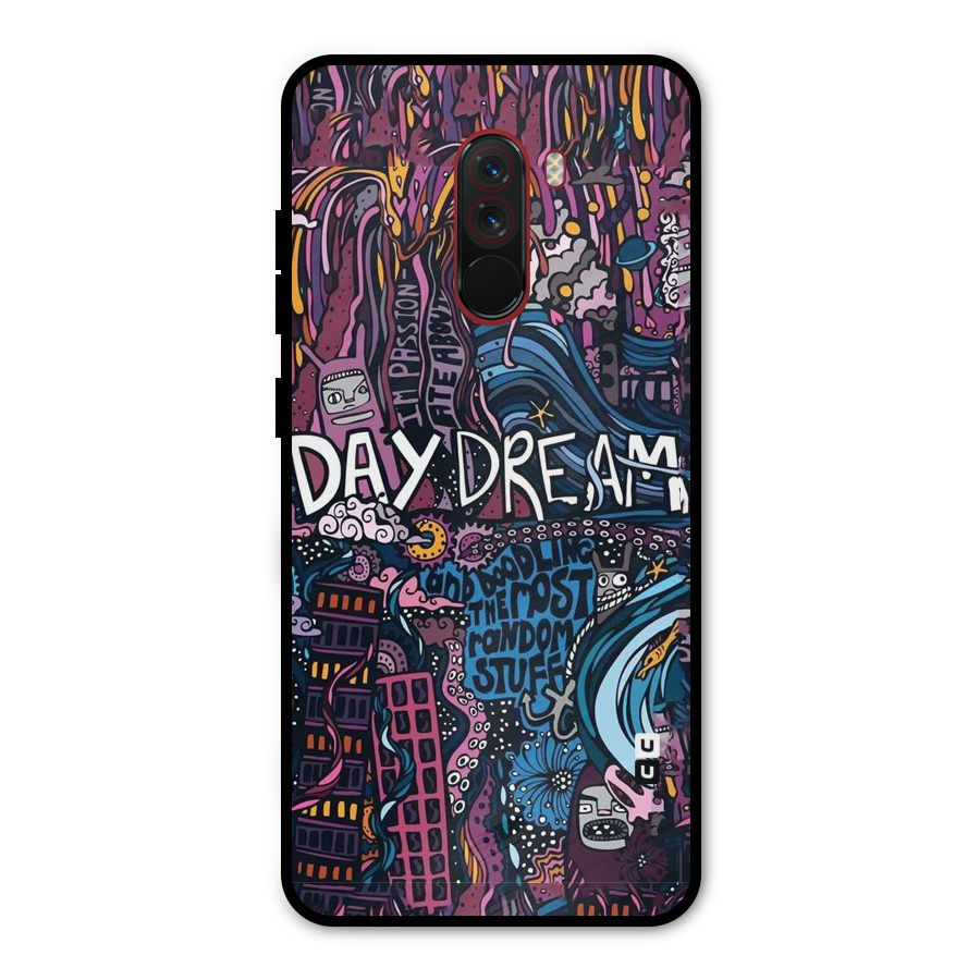 Daydream Design Metal Back Case for Poco F1