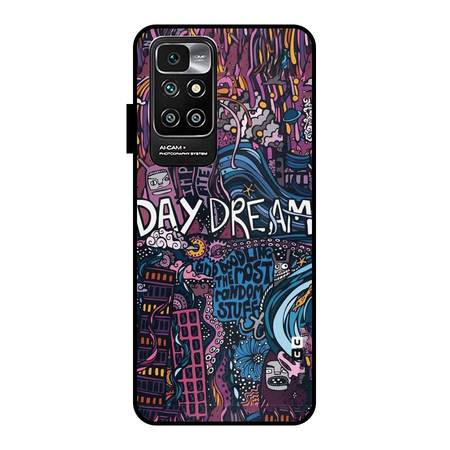 Daydream Design Metal Back Case for Redmi 10 Prime