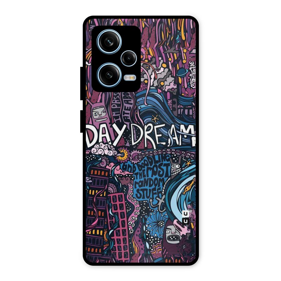 Daydream Design Metal Back Case for Redmi Note 12 Pro