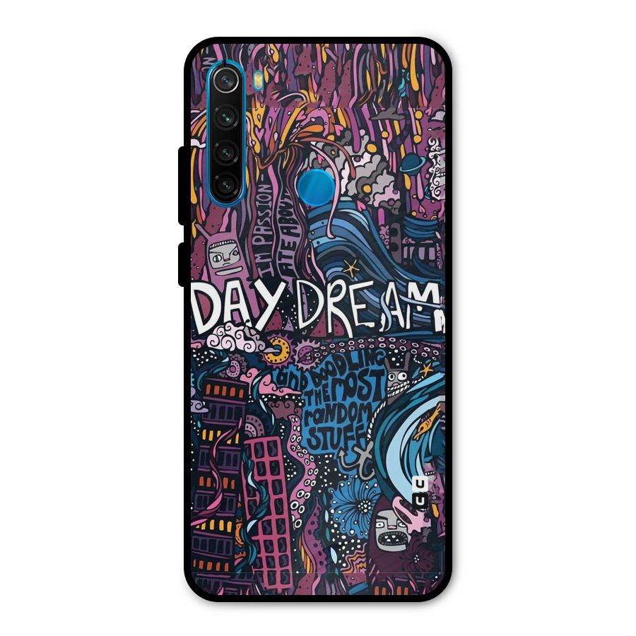 Daydream Design Metal Back Case for Redmi Note 8