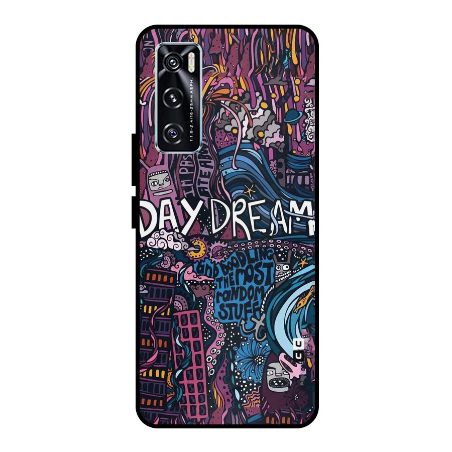 Daydream Design Metal Back Case for Vivo V20 SE