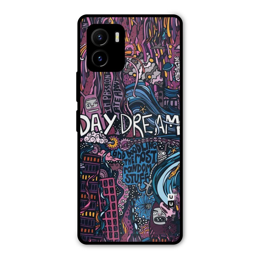 Daydream Design Metal Back Case for Vivo Y15s