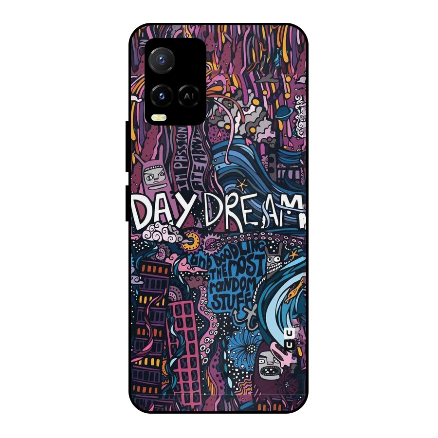 Daydream Design Metal Back Case for Vivo Y21T