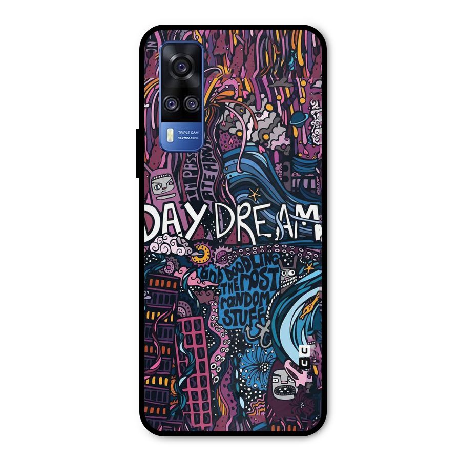 Daydream Design Metal Back Case for Vivo Y31