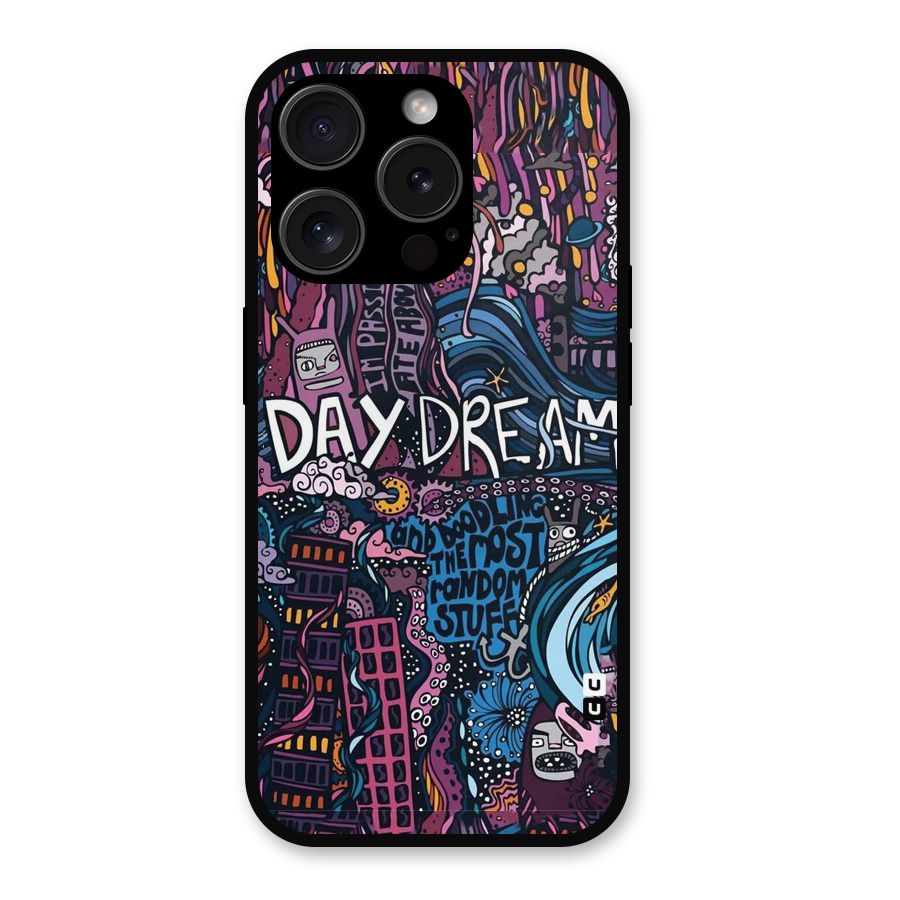 Daydream Design Metal Back Case for iPhone 15 Pro