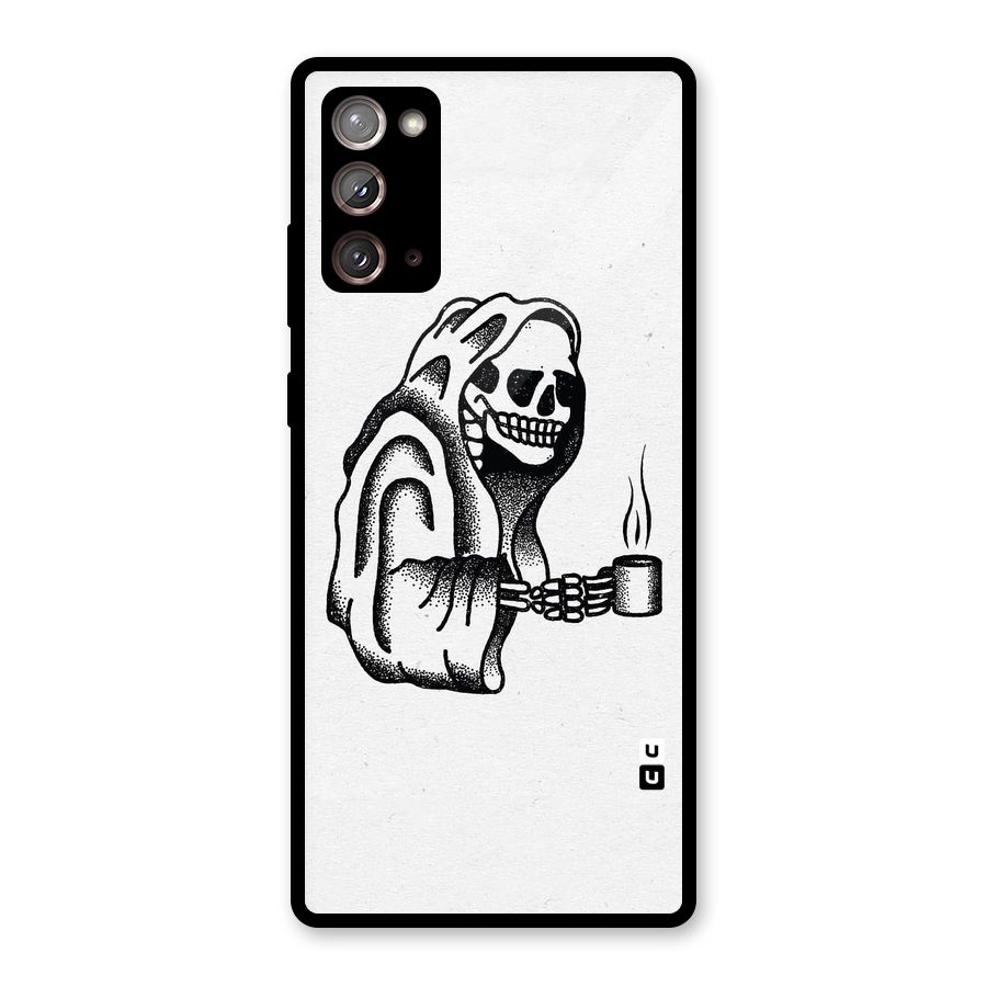 Dead But Coffee Glass Back Case for Galaxy Note 20
