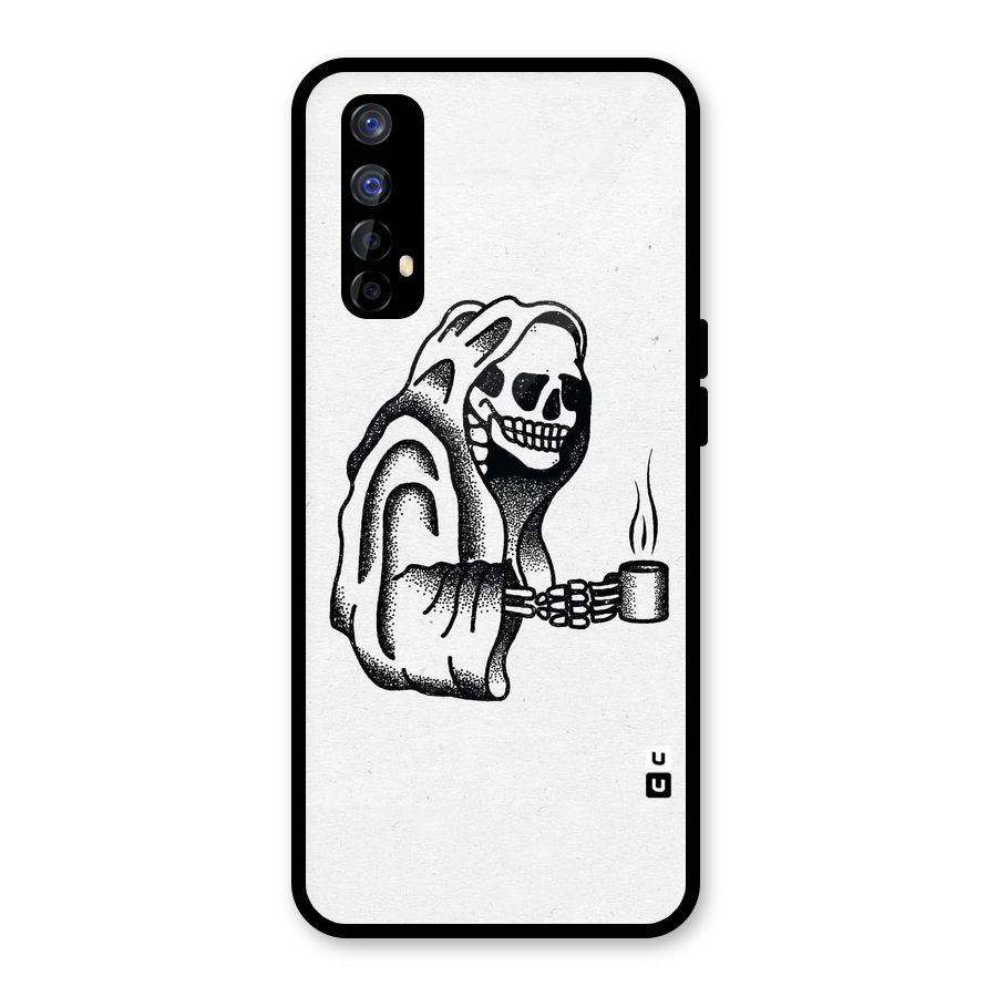 Dead But Coffee Glass Back Case for Realme Narzo 20 Pro