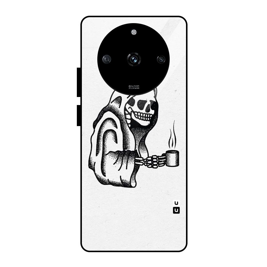 Dead But Coffee Glass Back Case for Realme Narzo 60 5G