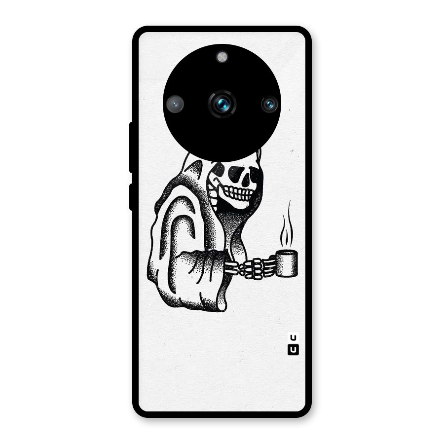 Dead But Coffee Glass Back Case for Realme Narzo 60 Pro
