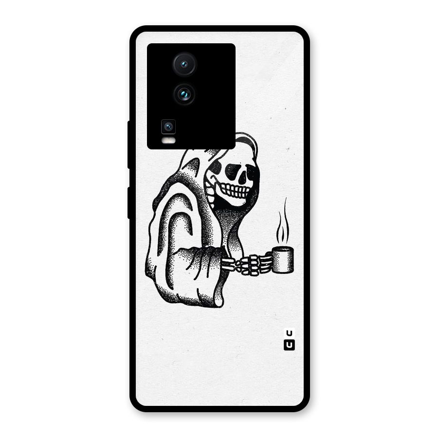 Dead But Coffee Glass Back Case for Vivo iQOO Neo 7