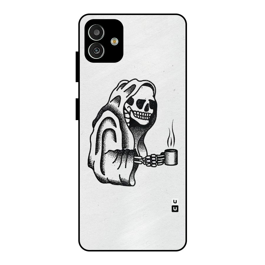 Dead But Coffee Metal Back Case for Galaxy M13 5G