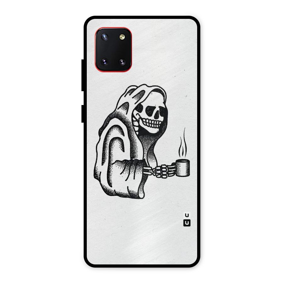 Dead But Coffee Metal Back Case for Galaxy Note 10 Lite