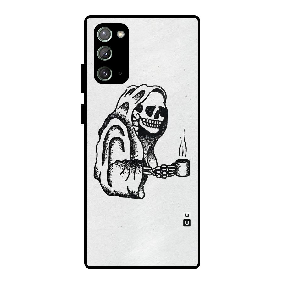 Dead But Coffee Metal Back Case for Galaxy Note 20