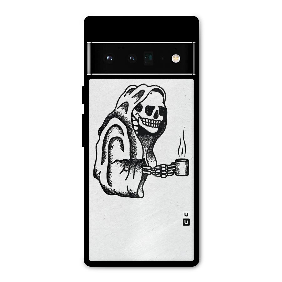 Dead But Coffee Metal Back Case for Google Pixel 6 Pro